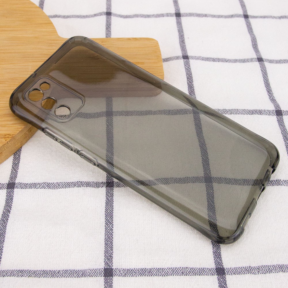 Накладка Ease Glossy Full Camera для Samsung A02s (Чорна)-1