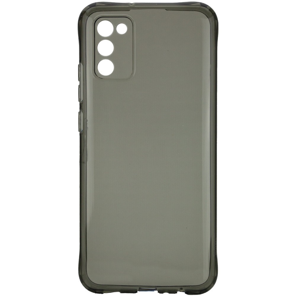 Накладка Ease Glossy Full Camera для Samsung A02s (Чорна)-0
