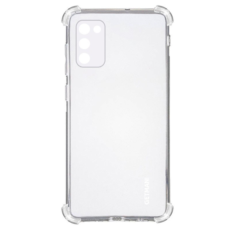 Накладка GETMAN Ease logo WXD для Samsung A02s прозора протиударна-0