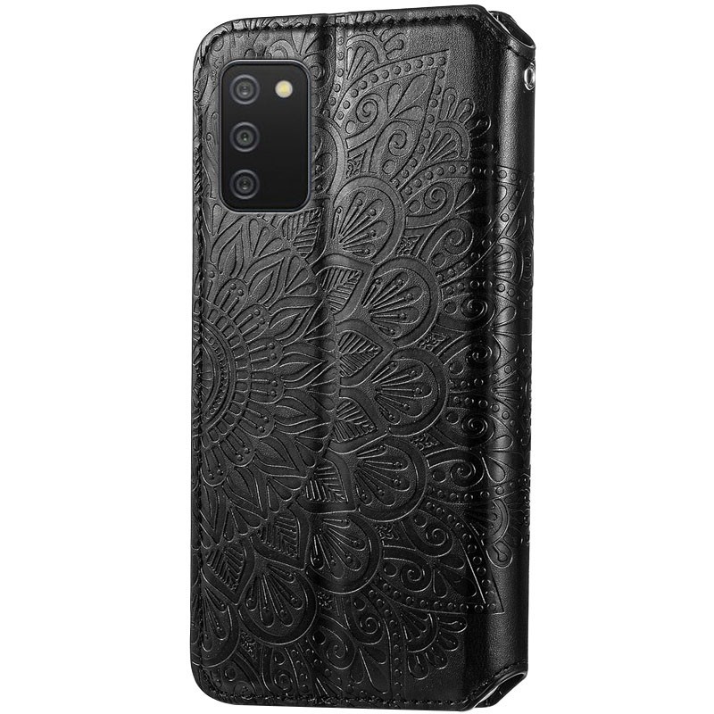Книжка GETMAN Mandala для Samsung A02s  чорна-1