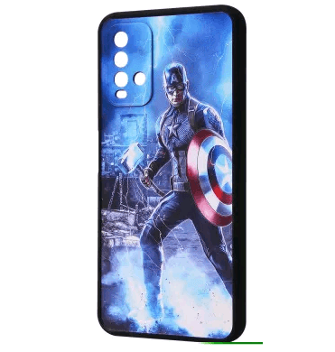 Накладка Game Heroes для Samsung A02s/M02s капітан Америка-0