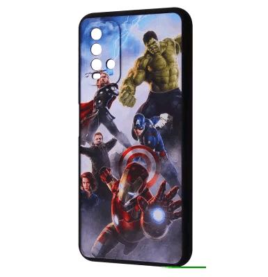 Накладка Game Heroes для Samsung A02s/M02s персонажі Марвел-0