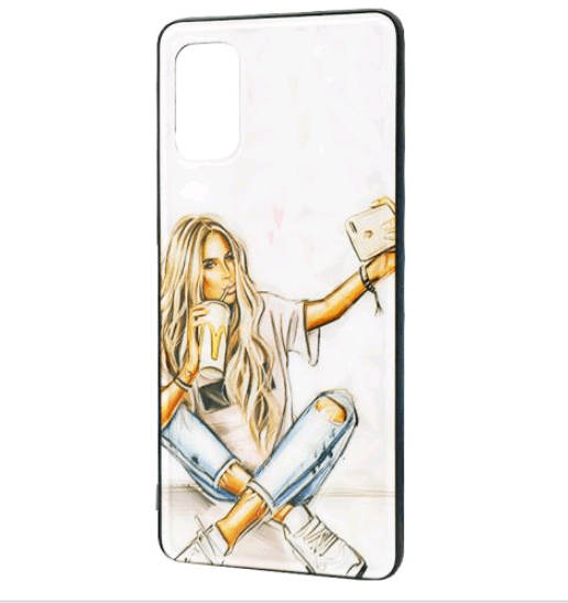 Накладка Ladies для Samsung A02s/M02s "Selfie"-0