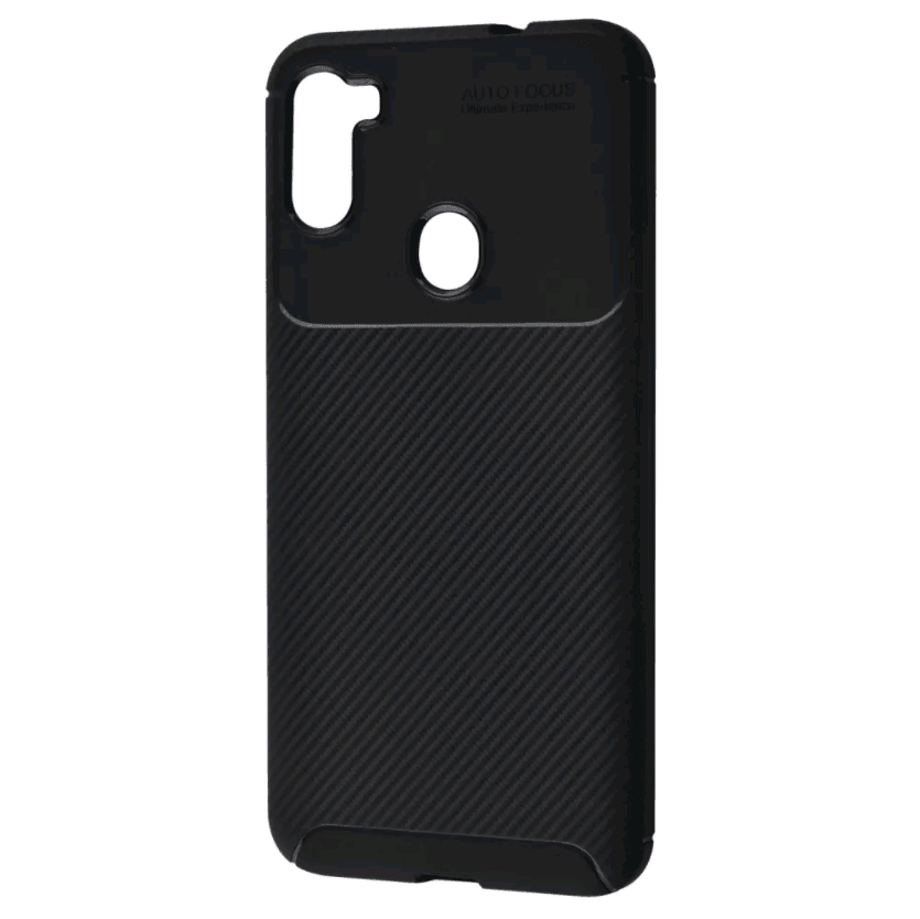 Накладка Ultimate Experience Carbon для Samsung A03 core чорна-0