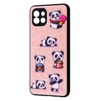 Накладка WAVE Majesty для Samsung A03 (baby panda/light pink)-0