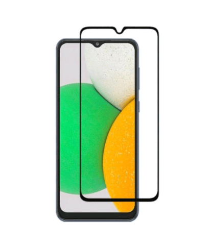 Захисне скло Full Glue  для Samsung A03 Core (black)-0