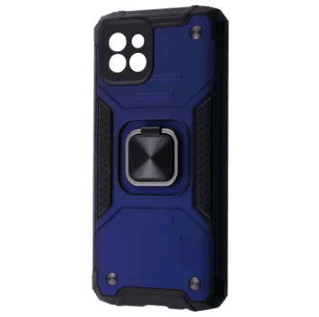 Накладка Hard Defence для Samsung A03 (A035F) синя-0