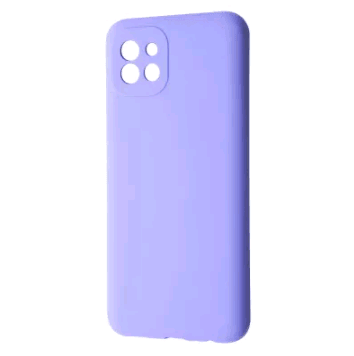 WAVE Full Silicone для Samsung A03 (light purple)-0