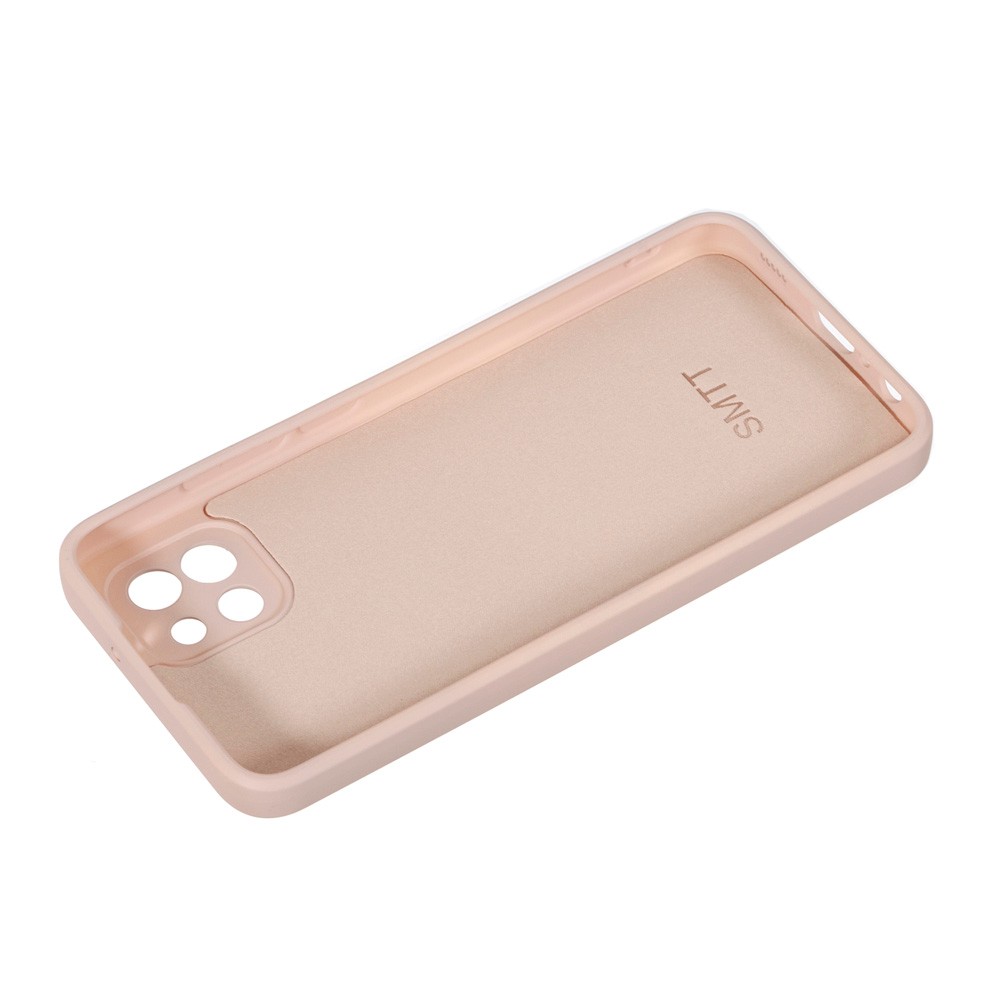 Накладка Silicone ART для Samsung A03 (2022) Lady with Hat  Pink Sand-1
