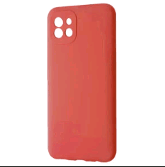 Накладка Fibra для Samsung A03 (Red)-0