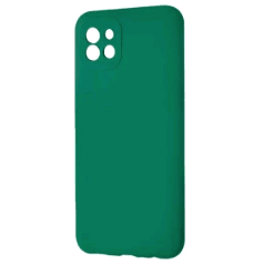 Накладка Fibra для Samsung A03 (Green)-0