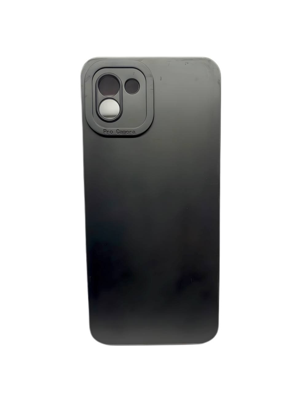 Накладка Matte Lux для Samsung A03  Black-0