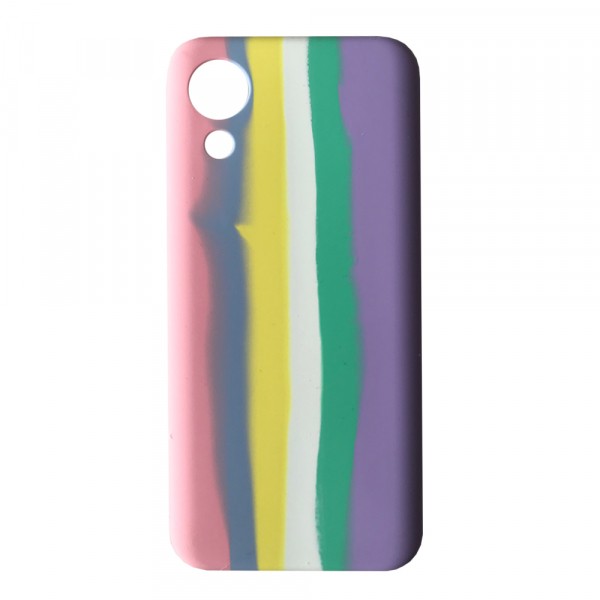 Rainbow Silicone Case для Samsung A03 CORE Marshmallow-0
