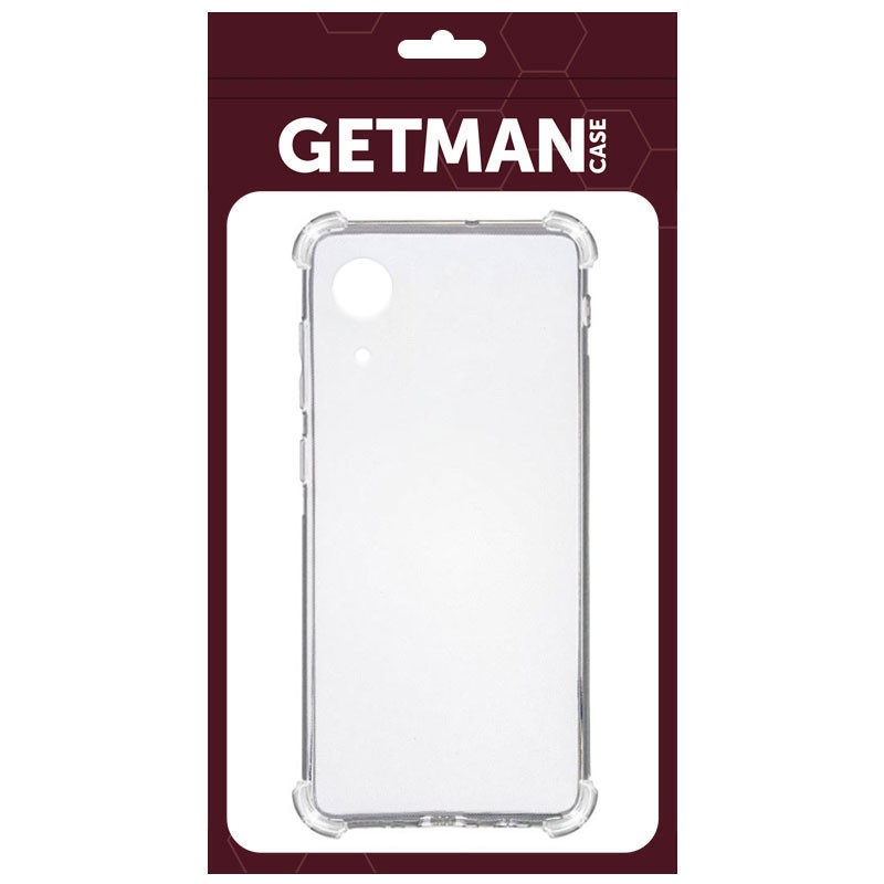 Накладка GETMAN Ease logo WXD для Samsung A03 CORE  прозора протиударна-1