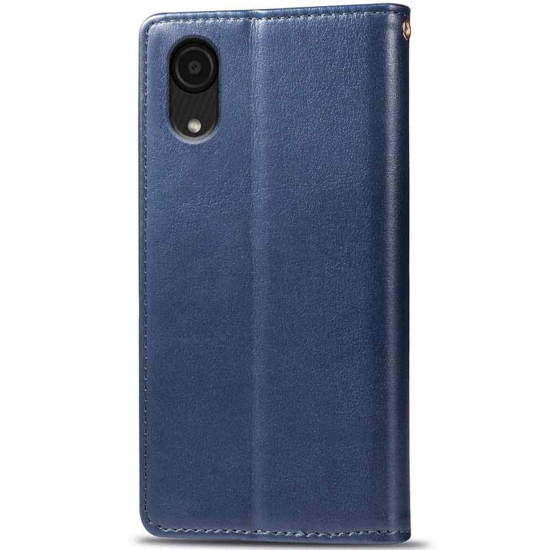 Книжка GETMAN Gallant для Samsung A03 Core синя-1