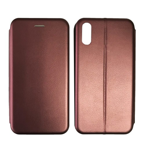 Книжка Premium для Samsung A03 Core бордова-0