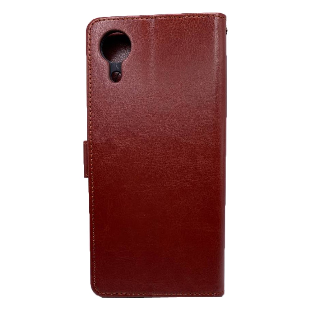 Книжка EcoCase для Samsung A03 Core коричнева-1