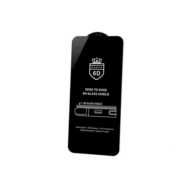 Захисне скло 6D OG Crown для Samsung A03 Core/A04s/a04e з чорною рамкою-0