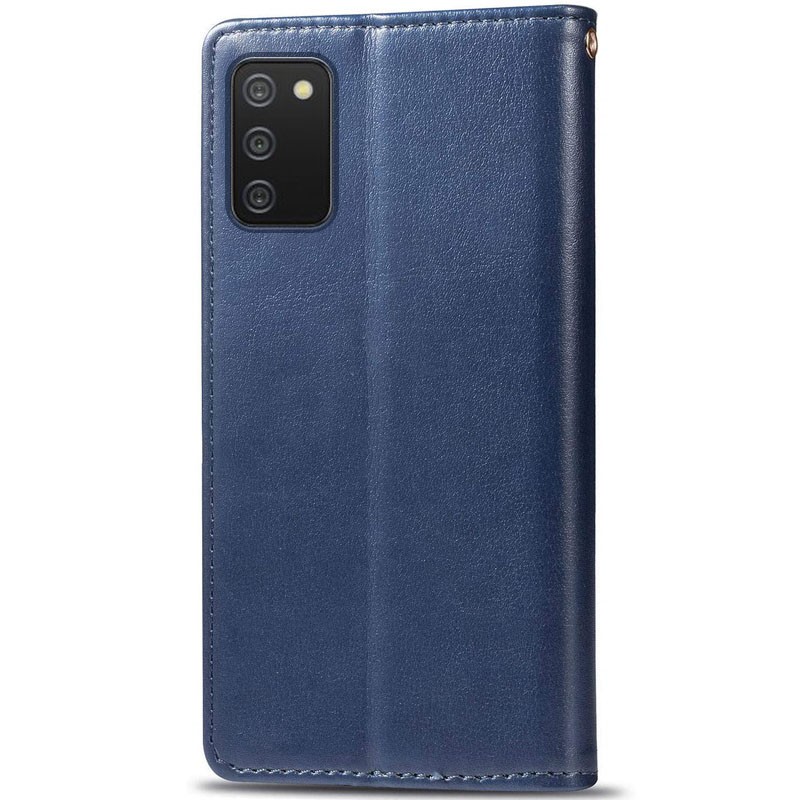 Книжка GETMAN Gallant для Samsung A03s синя-1