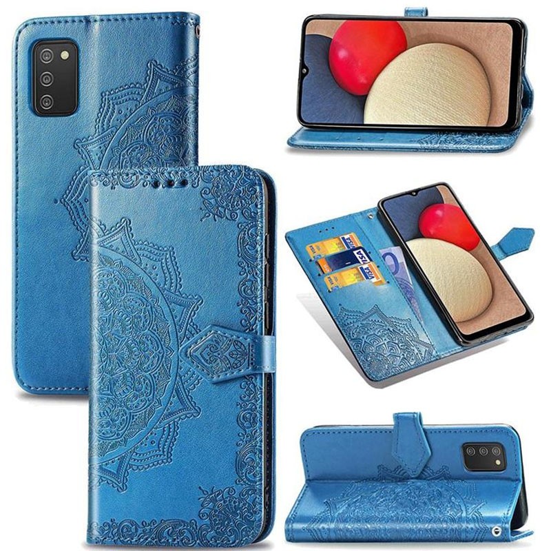 Книжка Art Case для Samsung A03s синя-0