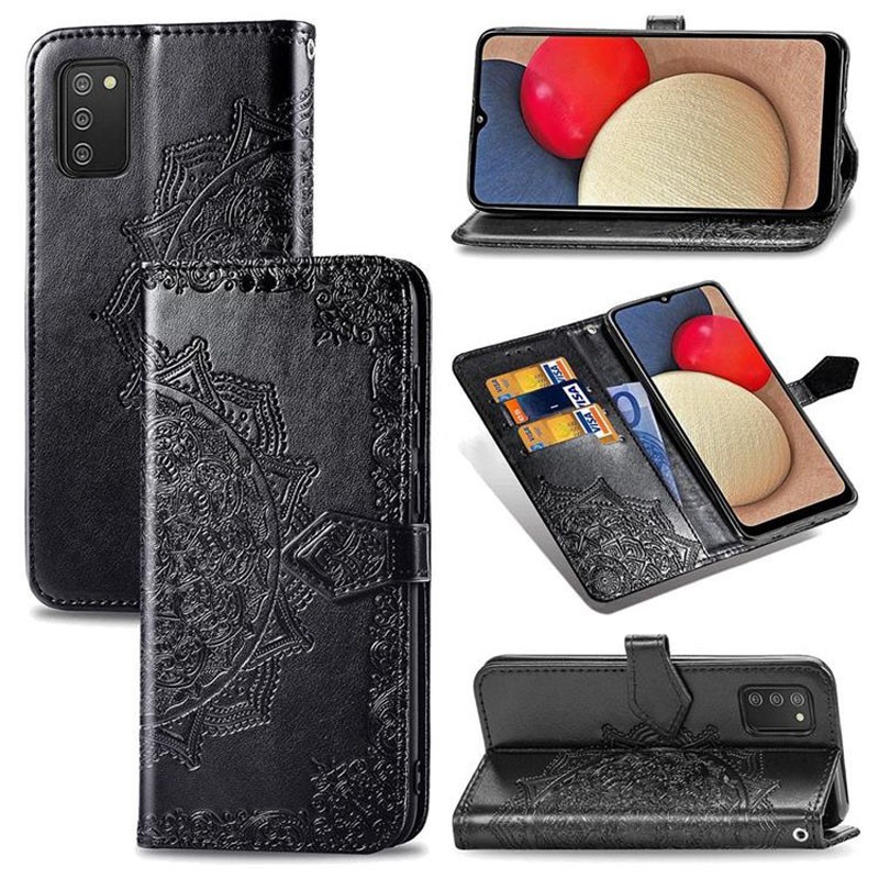 Книжка Art Case для Samsung A03s чорна-0
