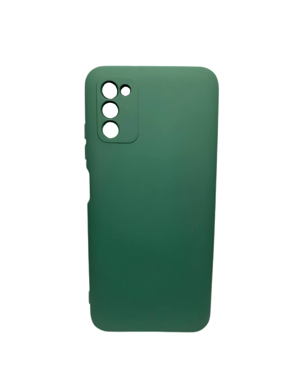Накладка Soft touch для Samsung A03s Хакі-0