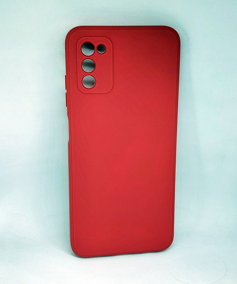 Накладка Candy Full Camera для Samsung A03s (Red)-0