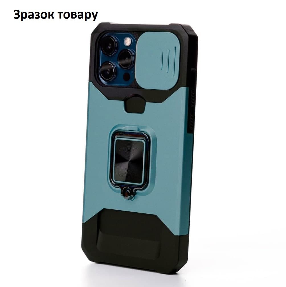 Накладка PROTECTIVE RING CARD для Iphone 11 Pro (Зелена)-0