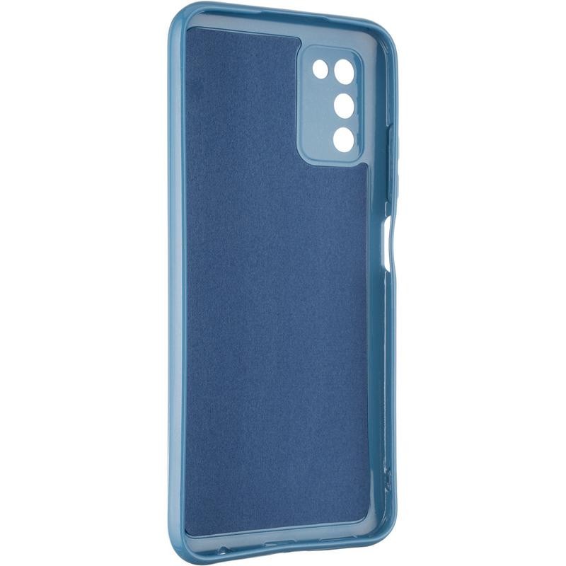 Накладка Air color для Samsung A03s Electric Blue-1