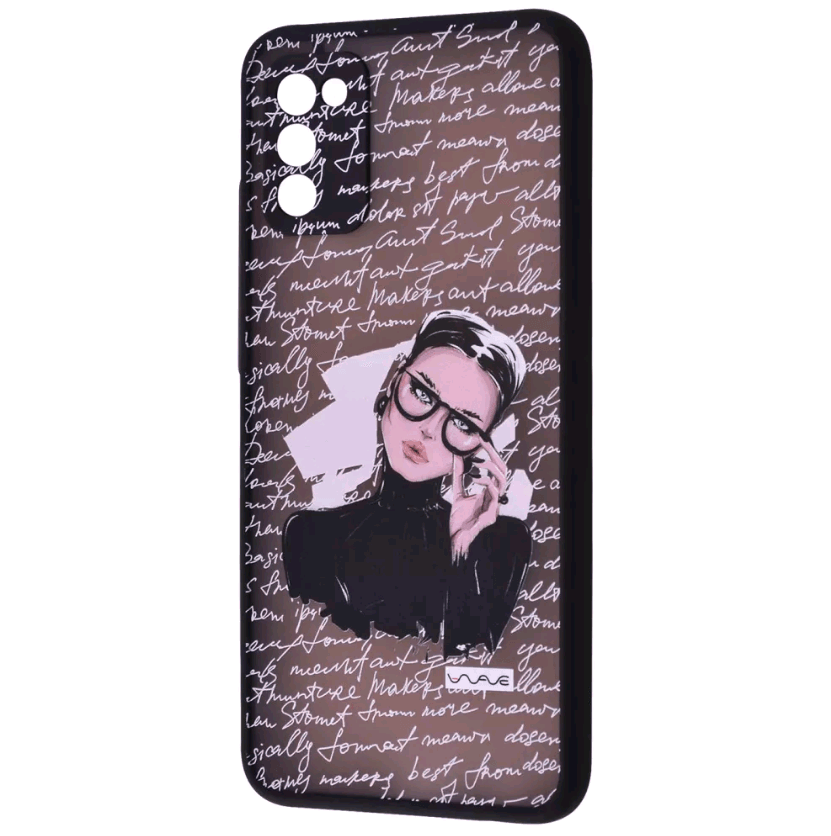 WAVE Cartoon Case Samsung A03s (Bad teacher)-0