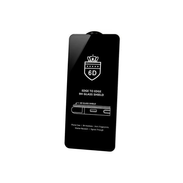 Захисне скло 6D OG Crown для Samsung A03s/Vivo Y33s з чорною рамкою-0