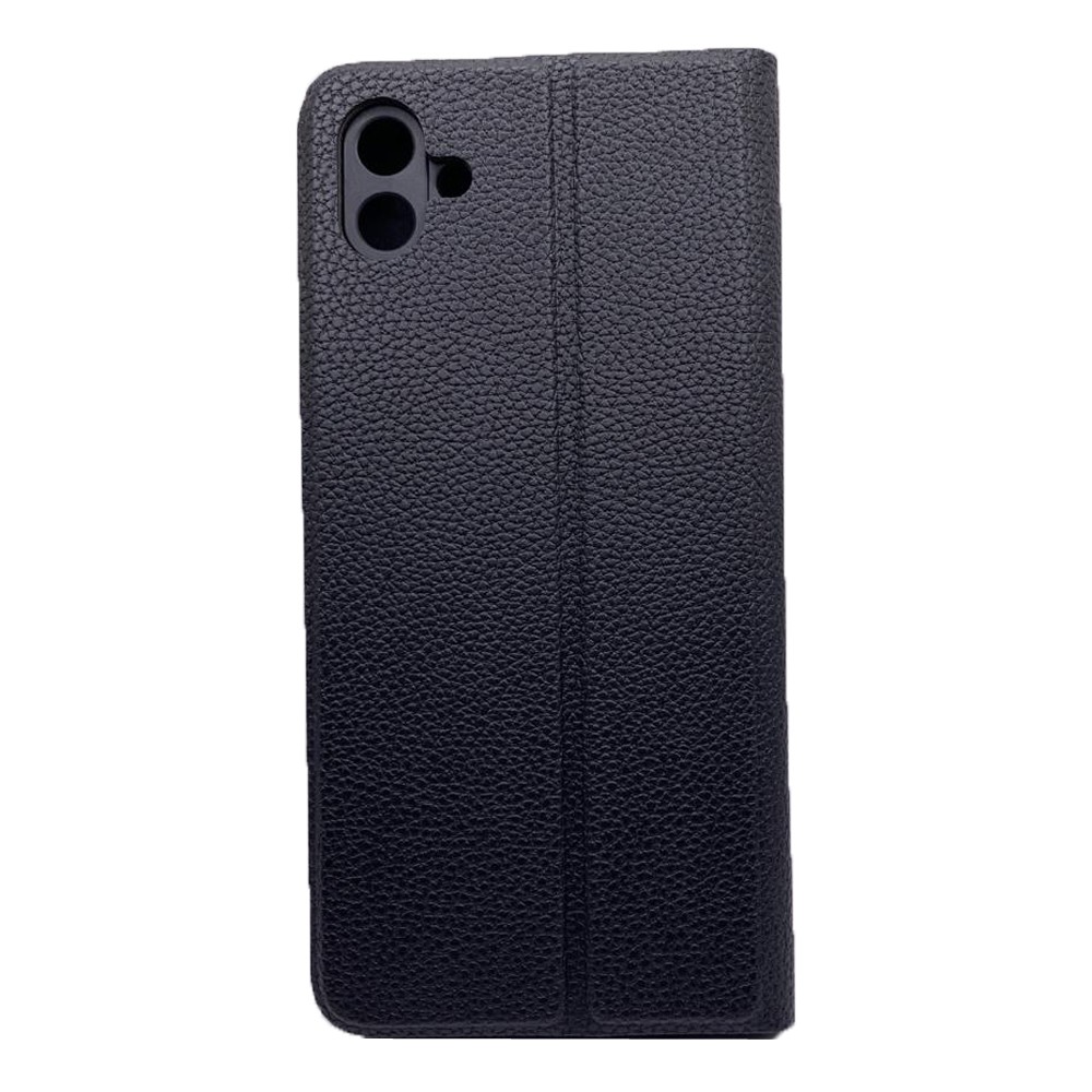 Книжка Leather Flip case для Samsung A04 (Black)-1