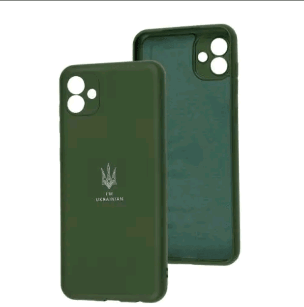 UA Silicone Case Full Protective для Samsung A04 (Army green)-0