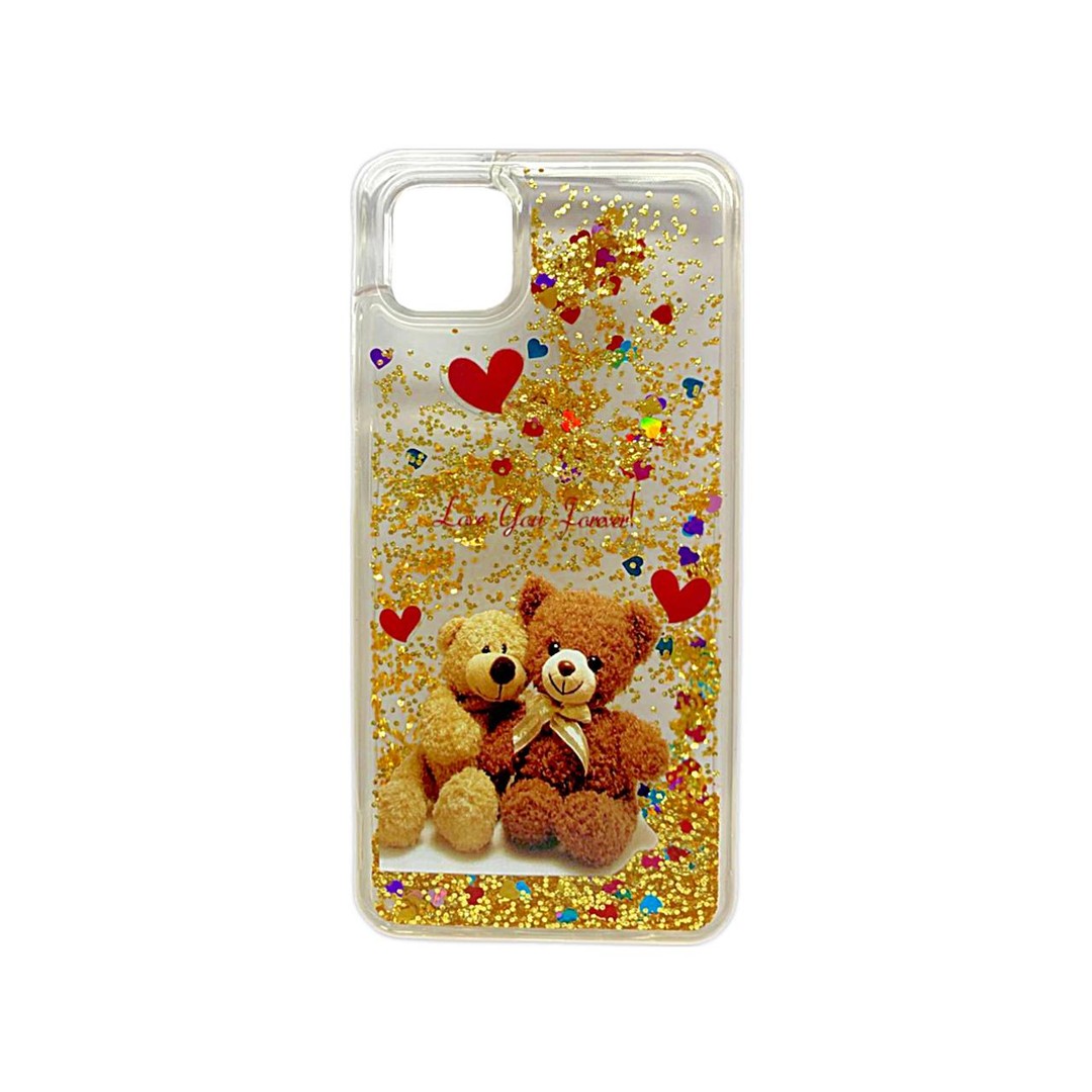 Накладка Fluid Painted для Samsung A04E Ведмедики (блисківки плавають)-0