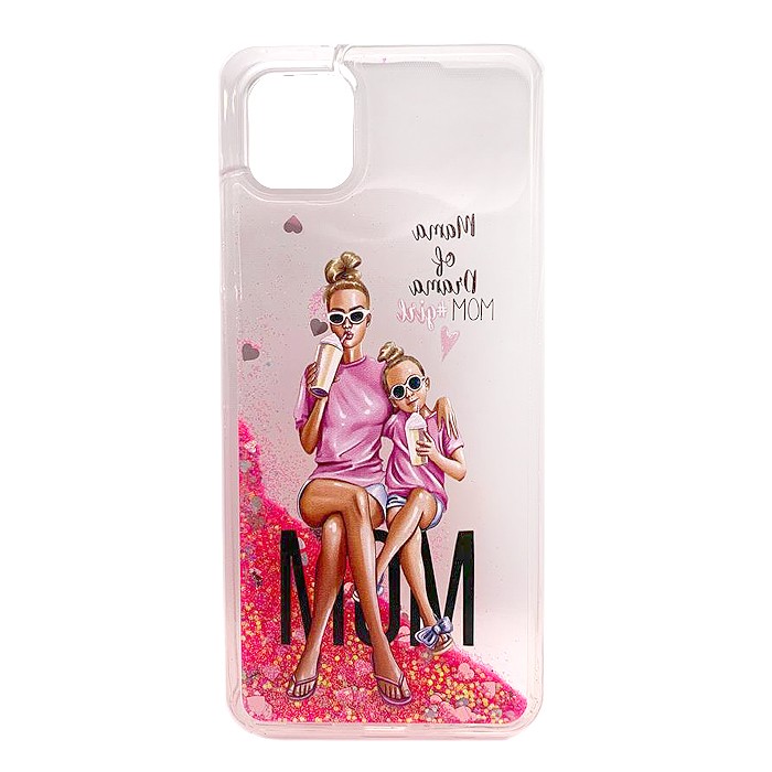 Накладка Fluid Painted для Samsung A04 Mama of drama (блисківки плавають)-0