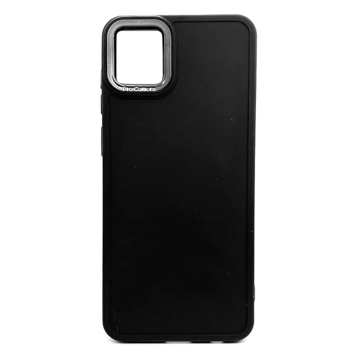 Накладка Lux Matte з мікрофіброю Samsung A04  Black-0