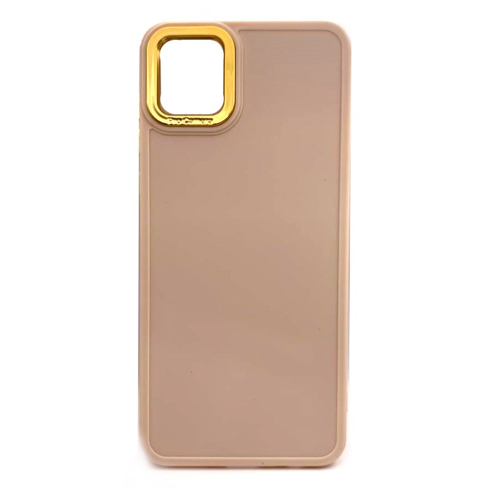 Накладка Lux Matte з мікрофіброю Samsung A04  Pink sand-0
