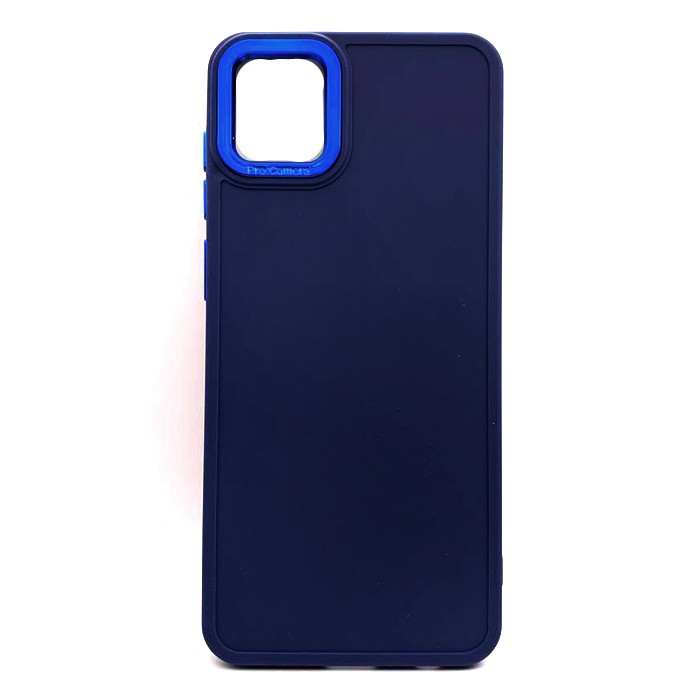 Накладка Lux Matte з мікрофіброю Samsung A04  Dark blue-0