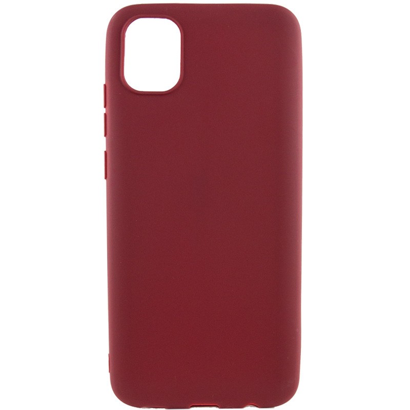Накладка Candy для Samsung A04 Marsala-0