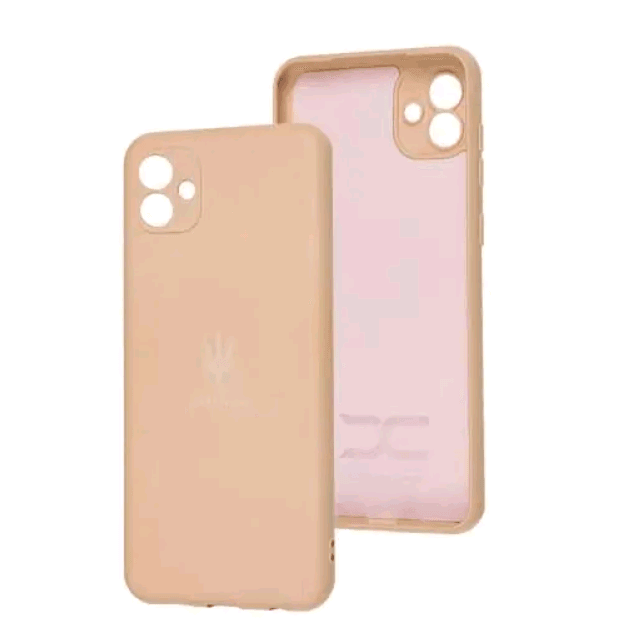 UA Silicone Case Full Protective для Samsung A04 (Pink sand)-0