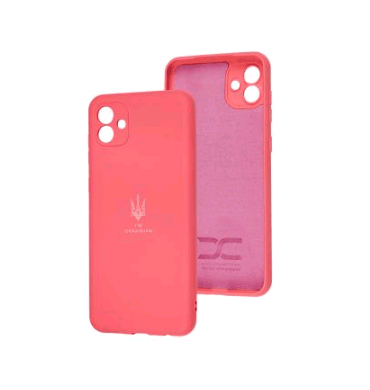 UA Silicone Case Full Protective для Samsung A04 (Barbie pink)-0