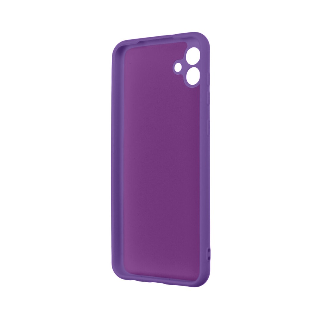 Silicone Cover Full Camera without Logo (A) для Samsung A04/M13 5G (Dark purple)-1
