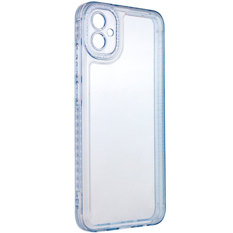 Накладка Starfall Clear для Samsung A04E (Блакитна)-1