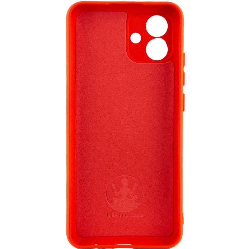 Silicone Cover without Logo (A) для Samsung A04e (Red)-1