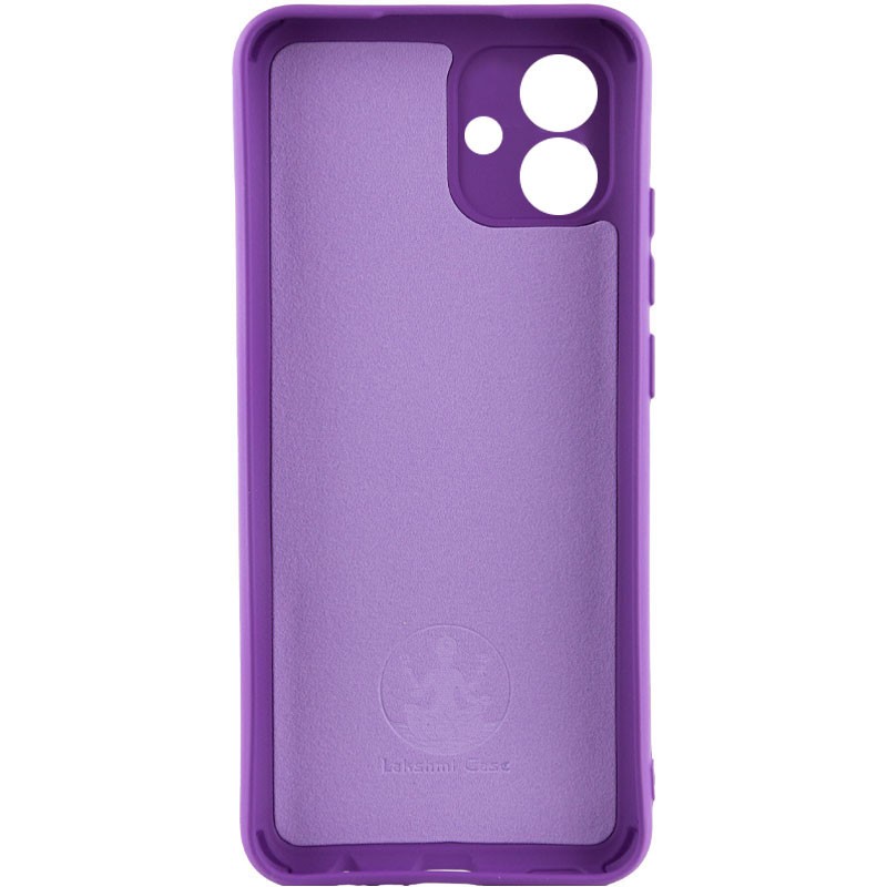 Silicone Cover without Logo (A) для Samsung A04e (Purple)-1