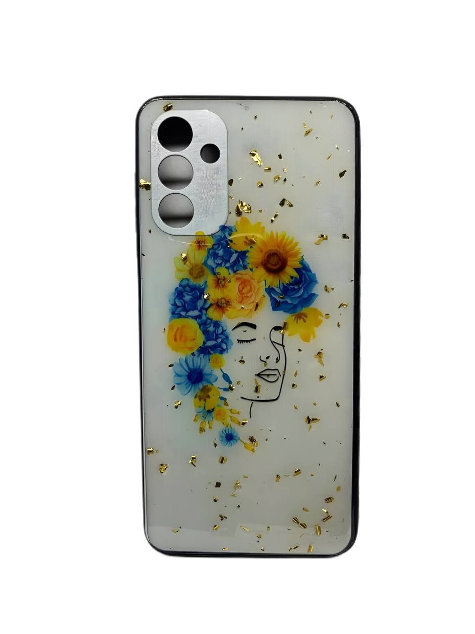 Накладка Mix Art для Samsung A04S/A13 5G Квіти у волоссі-0