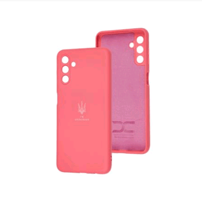 UA Silicone Case Full Protective для Samsung A04s (Barbie pink)-0