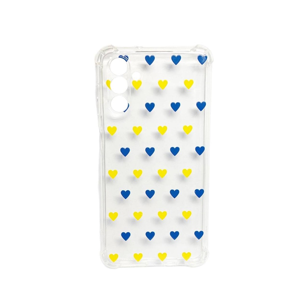 Накладка  WAVE Patriot Clear Case для Samsung A34 (ua hearts)-0