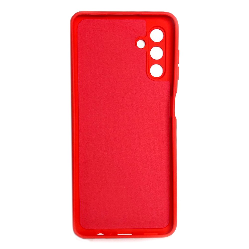 Silicone Cover Full Camera no logo (AA) для Samsung A04s/A13 5G (Red)-1