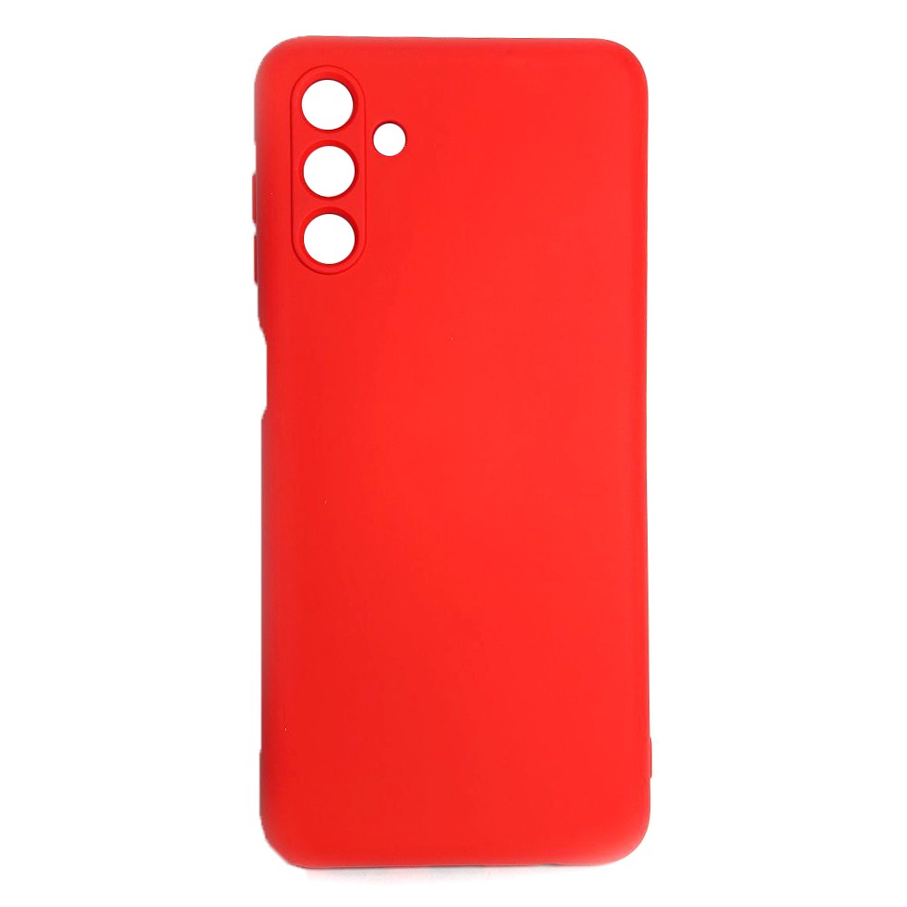 Silicone Cover Full Camera no logo (AA) для Samsung A04s/A13 5G (Red)-0